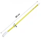 Світлодіодний LED нашийник Lesko L-18 Yellow M USB водовідштовхувальний, що світиться, для собак і котів - зображення 5