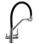 Смеситель для кухни с подключением к фильтру Kroner KRP Edelstahl Klassisch - PVD03817BLK (CV031898) - изображение 2