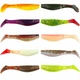 Набор силиконовых приманок Lucky Fish 10 шт мандула поролонка джиг головка полный комплект для ловли щуки судака - изображение 2