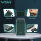 Електробритва акумуляторна шейвер VGR V-390 Pro Темно-Зелена - изображение 4