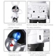 Ночник - проектор звездного неба GALAXY NIGHTLIGHT PROJECTOR Светильник Заяц-космонавт с пультом 8 режимов - изображение 6