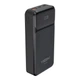 УМБ Power Bank Yoki YK-PMC2021 MaxCap 20000 mAh PD/QC 22.5W комплектується практичним кабелем Type C - Type C 20см Black - зображення 1