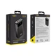 УМБ Power Bank Yoki YK-PMC2061 MaxCap 20000 mAh PD/QC 65W комплектується практичним кабелем Type-C - Type-C 20см Black - зображення 2