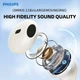 Наушники Philips TAT1199 для стиля (TWS, ANC, 24 часа, Bluetooth 5.4, белые) - изображение 4