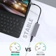 Гигабитный сетевой адаптер USB 3.0 - Ethernet Rj45 LAN 1 Гбит/с METAL Grey (487380) - изображение 7
