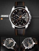 Мужские часы Skmei Spider 9106 Черные с оранжевым - изображение 5