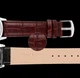 Мужские часы Skmei 9058 коричневые с золотистым корпусом - изображение 4