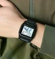 Мужские часы Skmei 2193 черные с белым циферблатом - изображение 5