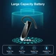 Беспроводная bluetooth гарнитура New Bee LC-B41 HD Call с шумопоглощением Black - изображение 5
