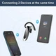 Беспроводная bluetooth гарнитура New Bee LC-B41 HD Call с шумопоглощением Black - изображение 8