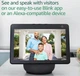 Бездротова панель виклику Blink Video Doorbell 2-Gen + Sync Module HD-огляд з голови до ніг - Black - зображення 4