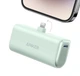 Універсальна батарея Anker Nano Power Bank із вбудованим складаним роз’ємом Lightning, 5000 mAh для iPhone 12/13/14 Pro & Pro Max (A12312) - Green - зображення 1