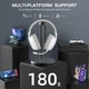 Безпровідні ігрові навушники ATTACK SHARK L80 (Bluetooth 5.3, 2.4G, білі) - зображення 6