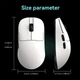 Ajazz AJ159P MC White: Бездротова ігрова мишка з 12000 DPI, RGB підсвіткою та магнітною зарядною станцією - зображення 4