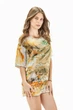 Пляжна жіноча легка туніка із шифону Felisiya Lingeri 83-егип М - зображення 5