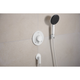 Смеситель скрытого монтажа HANSGROHE ECOSTAT COMFORT 33715700, білий матовий - изображение 3
