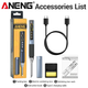 Портативный паяльник ANENG SL108 Silvery 96Вт 5-28В 100-450°C паяльная станция USB паяльник - изображение 3