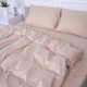 Комплект постільної білизни MirSon №15-1214 Warm Sand Mikrosatin Premium 200 x 220 см (2200007230891) - зображення 2
