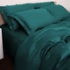 Простынь на резинке MirSon Tencel №07 Emerald 200 х 220 см (2200009371325) - изображение 8