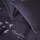 Комплект постельного белья MirSon Satin ELIT 0240 Iron grey "Freedom" 2 x 160 x 220 см (2200008706876) - изображение 2