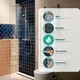 Душевая система с термостатом HANSGROHE Activera EcoSmart с верхним душем латунь хром 28078000 - изображение 2