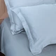 Простынь на резинке MirSon Tencel №04 Blue 120 х 190 см (2200009369773) - изображение 5