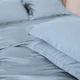 Простынь на резинке MirSon Tencel №04 Blue 120 х 190 см (2200009369773) - изображение 9