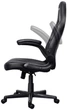 Компьютерное кресло для геймера Trust GXT703 Riye Foldable Armrests Black (25128_TRUST) - изображение 3