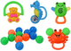 Килимок-лежанка для немовляти Lean Toys 3 в 1 Черепаха з басейном і кульками 17670 (5905991005209) - зображення 6