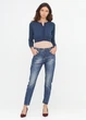 Джинсы женские PINKO 26 синие (11D32S ZO44 G24-26) - изображение 1