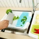 Обробна дошка для кухні на мийку 43x30x7,5 см блакитний - зображення 10