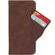 Чехол-книжка с кармашками Deexe Wallet Stand для Motorola Edge 40 Neo - Brown - изображение 2