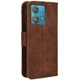 Чехол-книжка с кармашками Deexe Wallet Stand для Motorola Edge 40 Neo - Brown - изображение 7