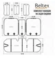 Накидки на сиденье beltex new york (передние) ромб черные - изображение 10