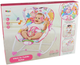 Колиска-гойдалка Lean Toys 2в1 Рожева 9490 (5904204755146) - зображення 1