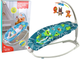 Колиска-гойдалка Lean Toys 2в1 Жабка зі звуками та вібрацією 16242 (5905679077757) - зображення 2
