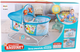 Ліжечко-гойдалка Lean Toys 2в1 з матом Синє 16243 (5905679077764) - зображення 1
