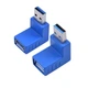 Угловой адаптер USB 3.0 (90° папа-мама) Stone переходник (ST-SA37) - изображение 2