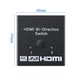 Перемикач HDMI 2,1 UHD 8K двонаправленний (ST-SS011) - зображення 4