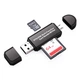 OTG Card Reader 2 в 1 Micro USB + USB 2.0A Stone ST-SC093 - изображение 1