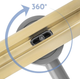 Трап для душу REA NEOX 60 SLIM PRO GOLD золотий (REA-G2717) - зображення 3