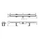 Трап для душу під плитку Hansgrohe RainDrain Compact Flat 90 см 56169000 - зображення 7