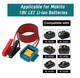 Адаптер Makita 18V на клеммы с крокодилами 12V LXT - изображение 3
