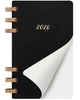 Щотижневик Moleskine 2026 Spiral середній 13 х 21 см чорний м'який - изображение 2
