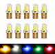 Автомобільна лампочка T10 W5W COB LED Жовтий - зображення 4
