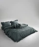 Постельное белье Limasso Stonewashed Exclusive Ranforce 160 х 220 см Castle Rock - изображение 2
