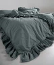 Постельное белье Limasso Stonewashed Exclusive Ranforce 160 х 220 см Castle Rock - изображение 5