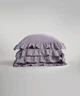 Постельное белье Limasso Stonewashed Exclusive Ranforse 200 х 220 см Natural Violet - изображение 3