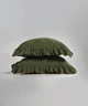 Постельное белье Limasso Stonewashed Exclusive Ranforce 200 х 220 см Capulet Olive - изображение 5