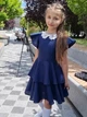 Платье Ласточка 19_3105 152 см Синий - изображение 7